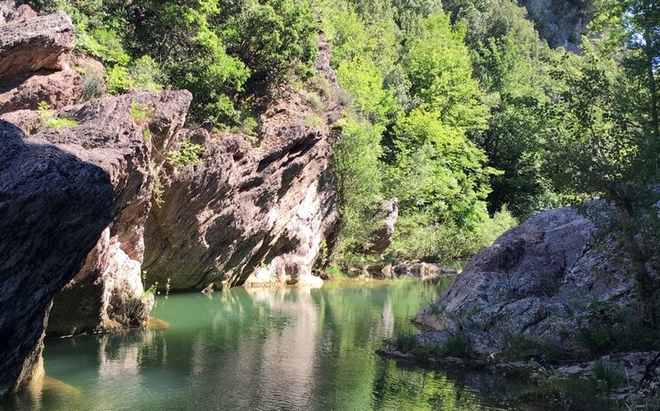 Escursione nella gola del torrente Fersinone